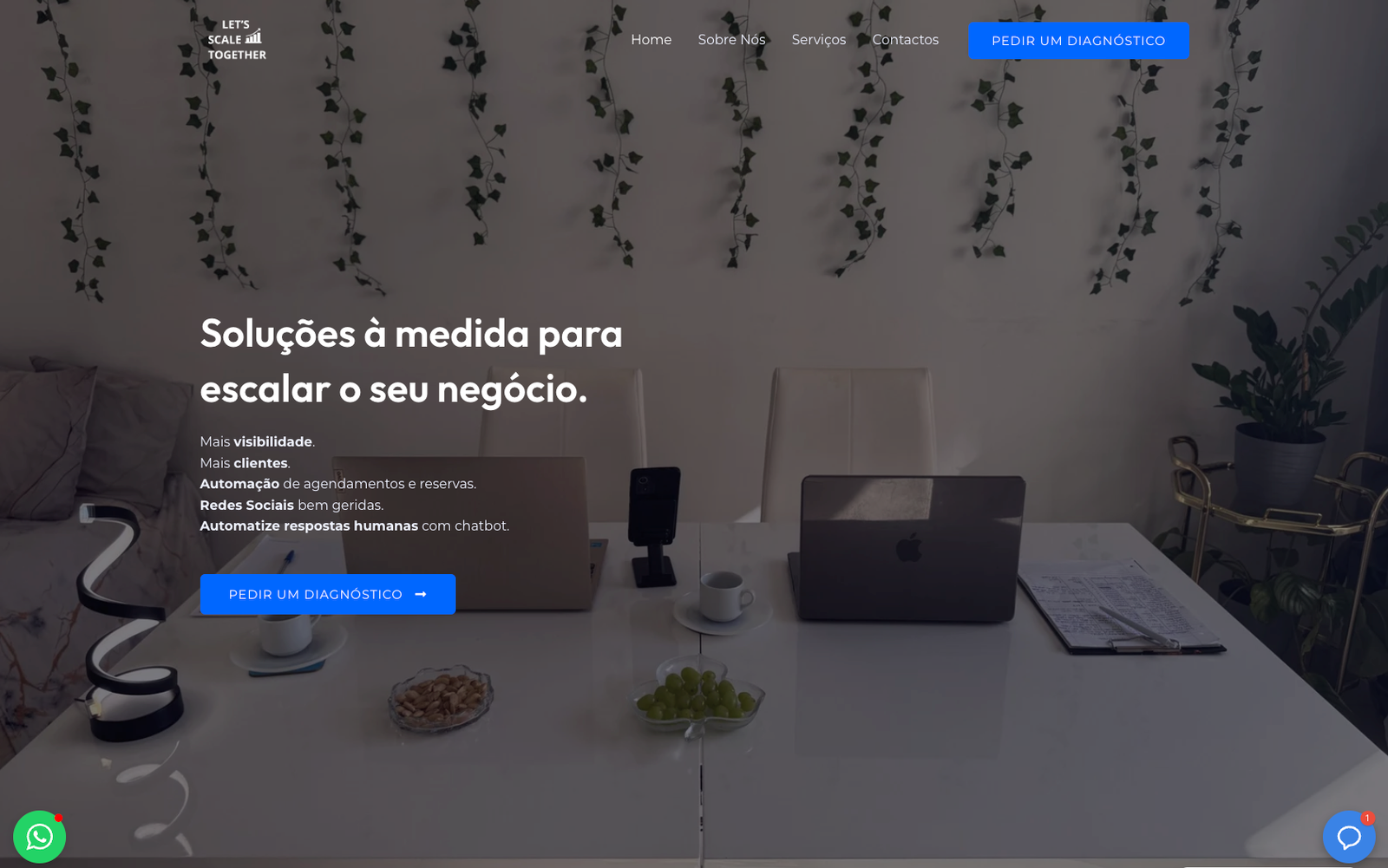 site moderno lets scale together