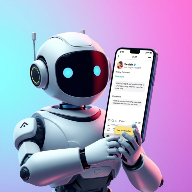 chatbot ia social media