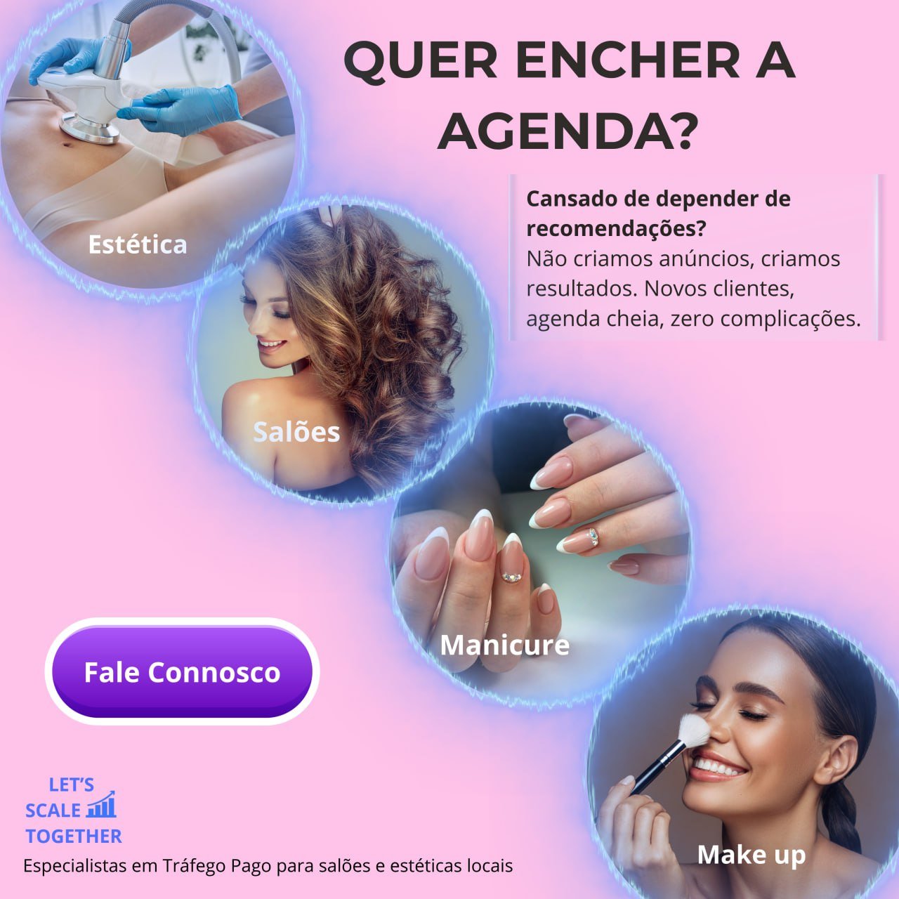 Anúncio Profissionais de Salão